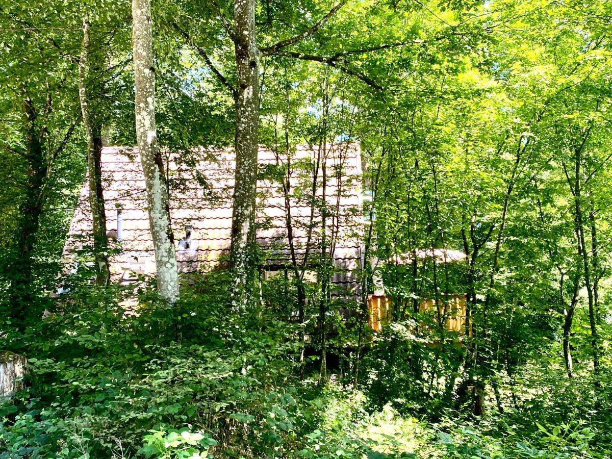 A- Frame Huisje Ardennen Durbuy Exterior foto